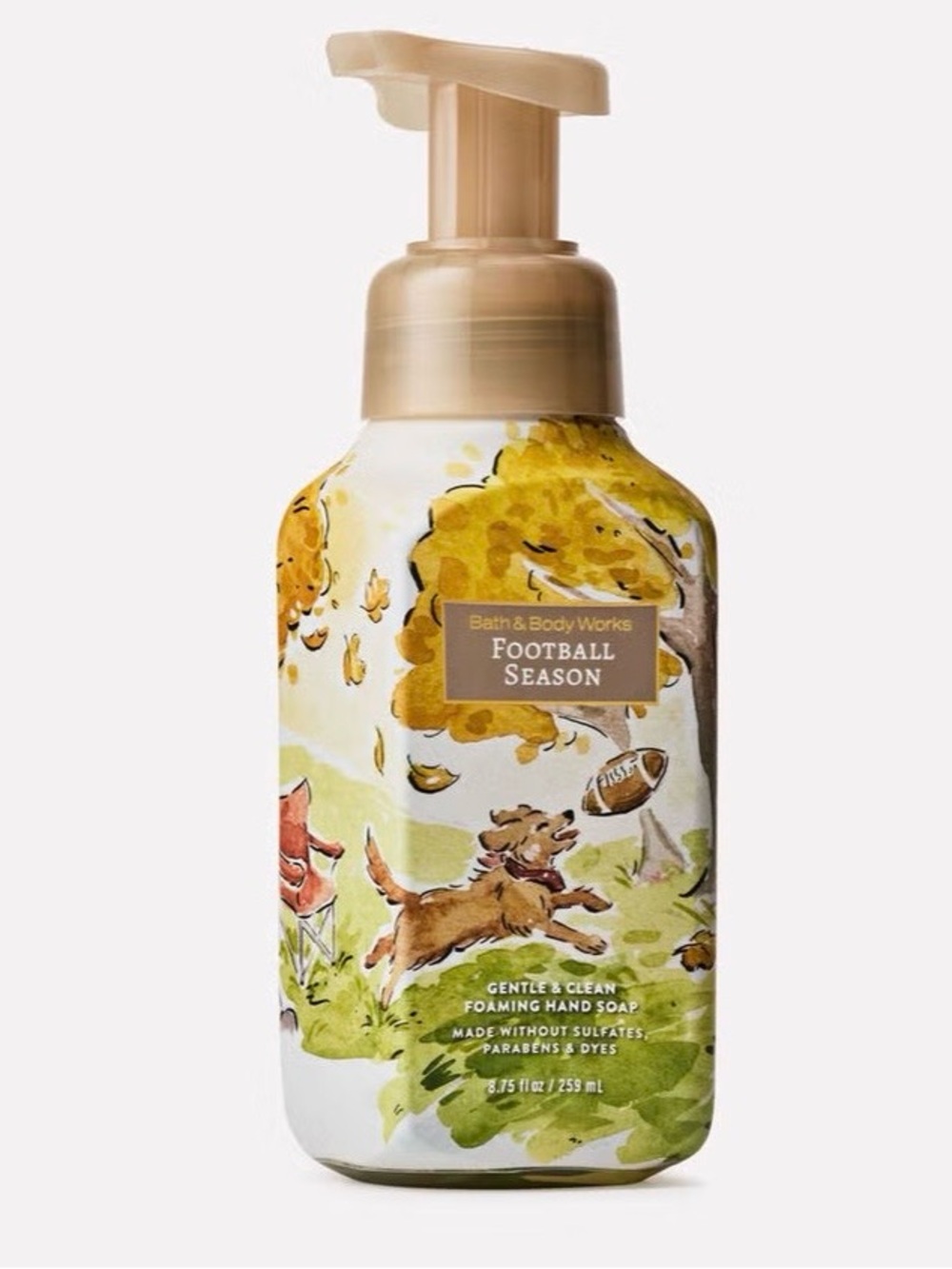 Bath & Body Works Football Season Gentle Foaming Hand Soap - 8.75 oz